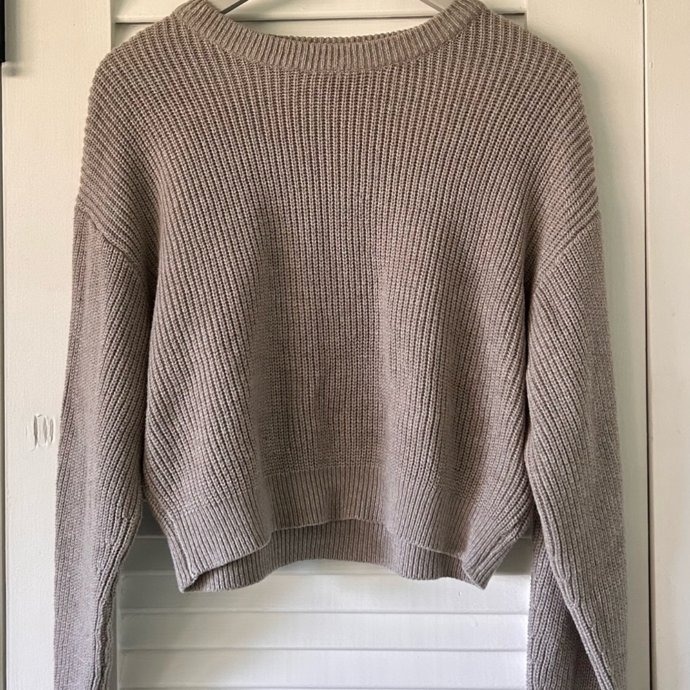 Women's Taupe Sweater